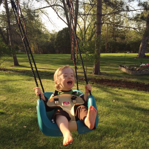 Colin Swinging Down Syndrome